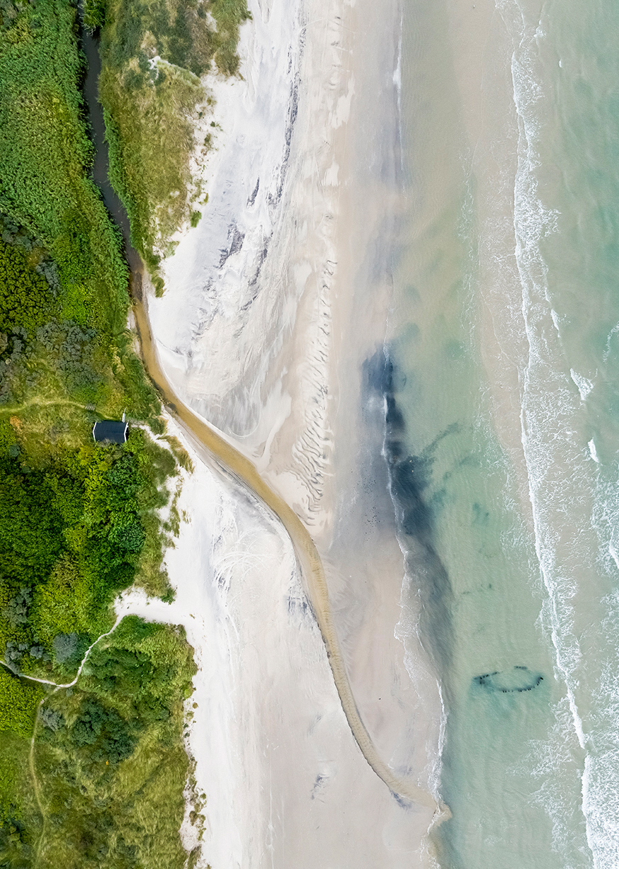 Kjul Strand og Kjul �`s udl�b