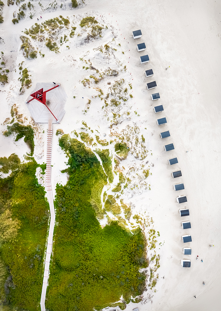 Blokhus S�m�rke og Strandhuse